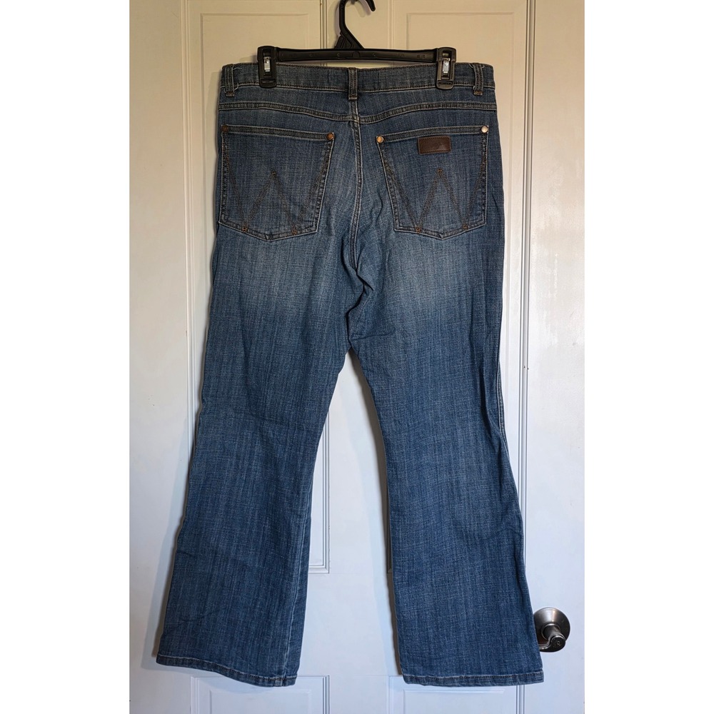 Wrangler Retro Relaxed Bootcut Jeans Boys 18 Husky Blue Denim 10BRT20FL